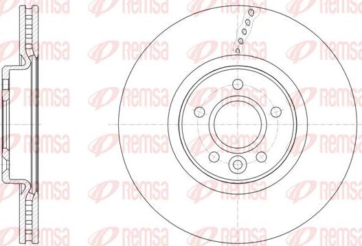 Kawe 61542 10 - Тормозной диск autodnr.net