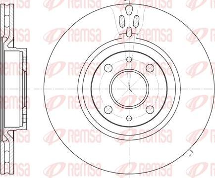 Kawe 6316 11 - Гальмівний диск autocars.com.ua