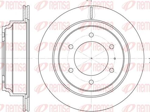 MDR MRD-2997 - Гальмівний диск autocars.com.ua