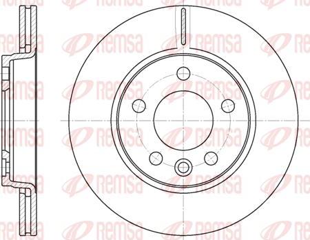 Brembo 09.9582.11 - Тормозной диск avtokuzovplus.com.ua