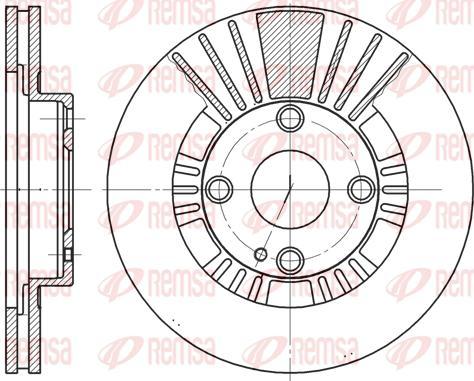 Kawe 68.1210 - Гальмівний диск autocars.com.ua