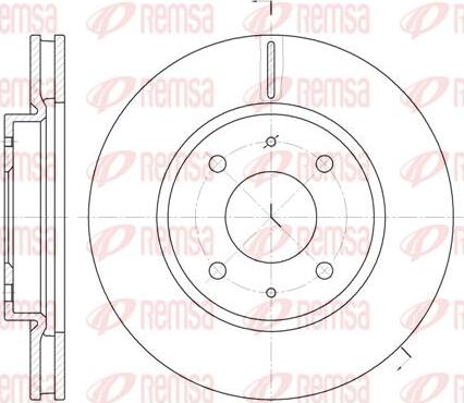 Kawe 6890 10 - Тормозной диск autodnr.net