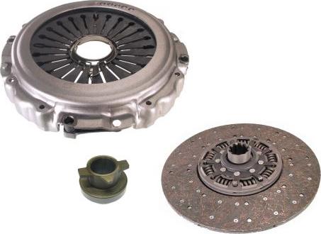 Kawe 7077501 - Комплект зчеплення autocars.com.ua