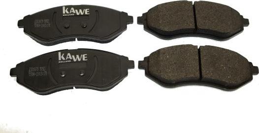 Kawe 810079 - Тормозные колодки, дисковые, комплект autodnr.net