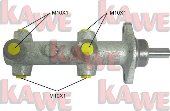 Kawe B1801 - Головний гальмівний циліндр autocars.com.ua