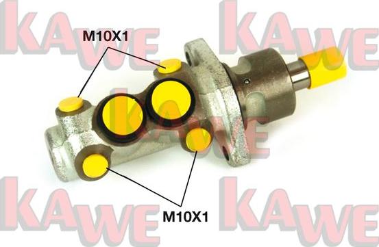Kawe B1863 - Головний гальмівний циліндр autocars.com.ua