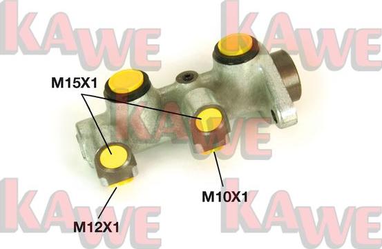 Kawe B1876 - Головний гальмівний циліндр autocars.com.ua