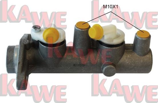 Kawe B6259 - Головний гальмівний циліндр autocars.com.ua