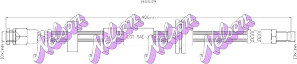 Kawe H4449 - Тормозной шланг autodnr.net