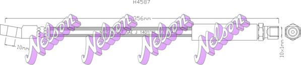 Kawe H4587 - Тормозной шланг autodnr.net