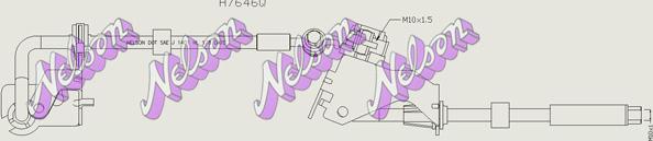 Kawe H7646Q - Тормозной шланг autodnr.net