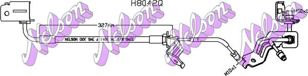 Kawe H8042Q - Тормозной шланг autodnr.net