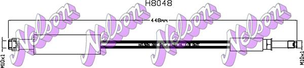 Kawe H8048 - Тормозной шланг autodnr.net