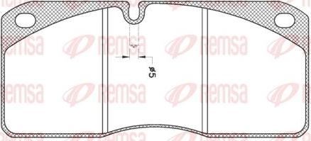 Kawe JCA278.21 - Тормозные колодки, дисковые, комплект autodnr.net