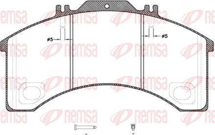 Kawe JCA498.30 - Тормозные колодки, дисковые, комплект autodnr.net