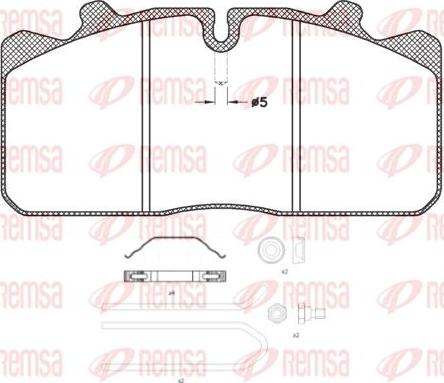 Kawe JCA658.30 - Тормозные колодки, дисковые, комплект autodnr.net