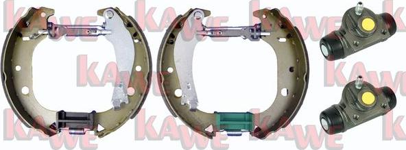 Kawe OEK573 - Комплект гальм, барабанний механізм autocars.com.ua