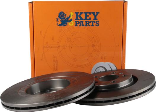 Key Parts KBD4069 - Гальмівний диск autocars.com.ua