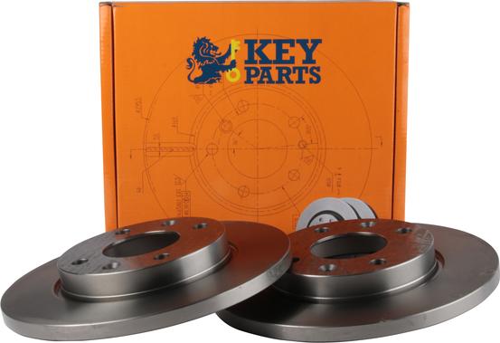 Key Parts KBD4098 - Гальмівний диск autocars.com.ua