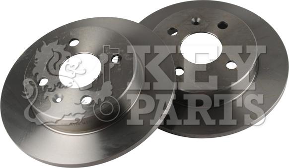 Key Parts KBD4113 - Гальмівний диск autocars.com.ua