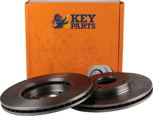 Key Parts KBD4120 - Гальмівний диск autocars.com.ua