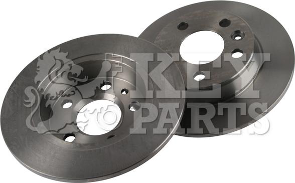 Key Parts KBD4238 - Гальмівний диск autocars.com.ua