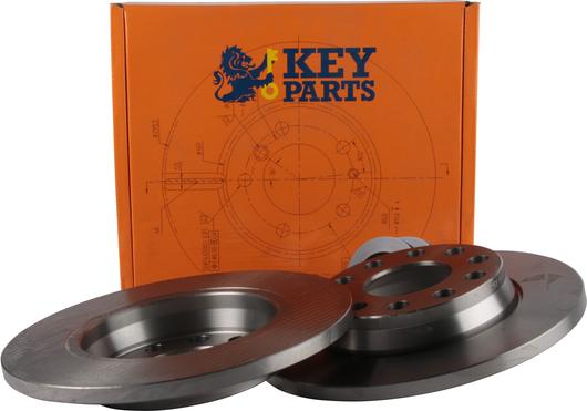 Key Parts KBD4284 - Гальмівний диск autocars.com.ua