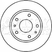 Key Parts KBD4285 - Гальмівний диск autocars.com.ua