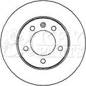 Key Parts KBD4296 - Гальмівний диск autocars.com.ua