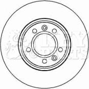 Key Parts KBD4443 - Гальмівний диск autocars.com.ua