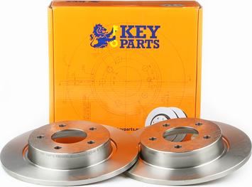 Key Parts KBD4450 - Гальмівний диск autocars.com.ua