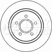 Key Parts KBD4453 - Гальмівний диск autocars.com.ua