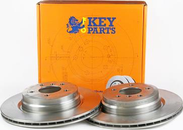 Key Parts KBD4473 - Гальмівний диск autocars.com.ua