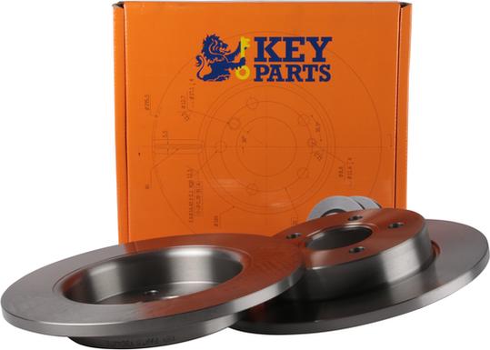 Key Parts KBD4476 - Гальмівний диск autocars.com.ua