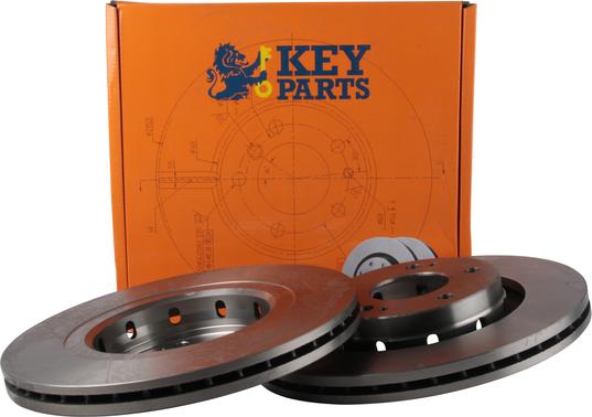 Key Parts KBD4481 - Гальмівний диск autocars.com.ua