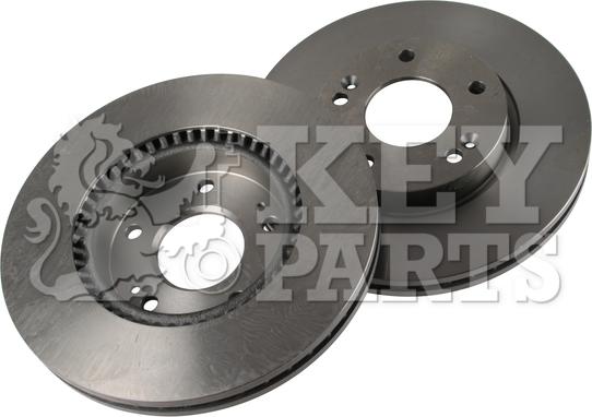 Key Parts KBD4495 - Гальмівний диск autocars.com.ua