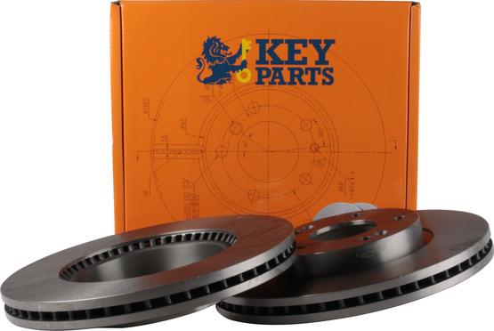 Key Parts KBD4495 - Гальмівний диск autocars.com.ua