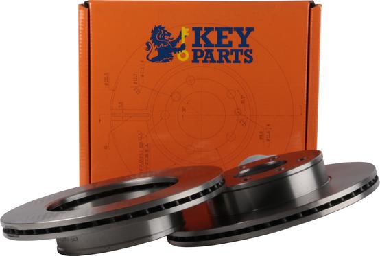 Key Parts KBD4528 - Гальмівний диск autocars.com.ua