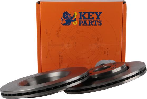 Key Parts KBD4534 - Гальмівний диск autocars.com.ua