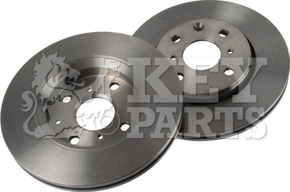 Key Parts KBD4534 - Гальмівний диск autocars.com.ua