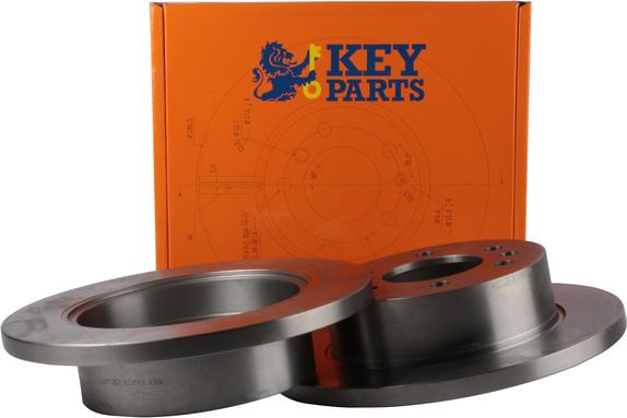 Key Parts KBD4571 - Гальмівний диск autocars.com.ua