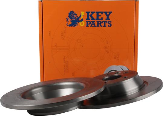 Key Parts KBD4587 - Гальмівний диск autocars.com.ua
