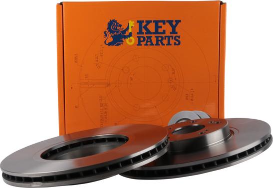 Key Parts KBD4593 - Тормозной диск autodnr.net