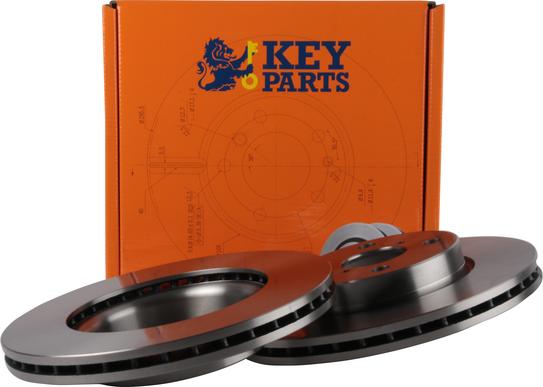 Key Parts KBD4604 - Тормозной диск autodnr.net