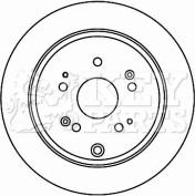 Key Parts KBD4610 - Тормозной диск autodnr.net