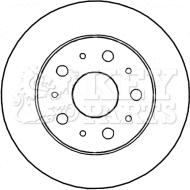 Key Parts KBD4621 - Гальмівний диск autocars.com.ua