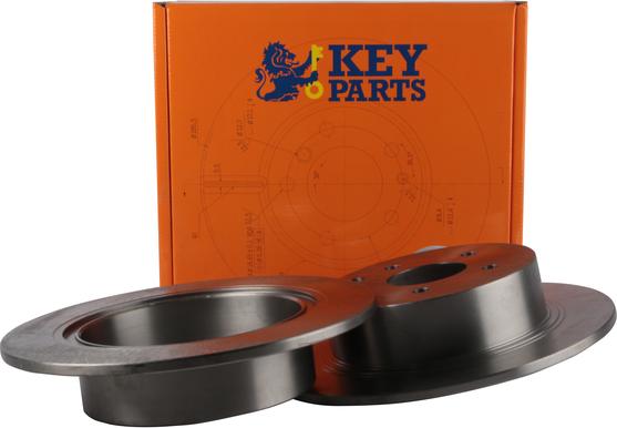 Key Parts KBD4670 - Гальмівний диск autocars.com.ua