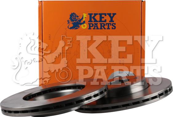 Key Parts KBD4689 - Гальмівний диск autocars.com.ua