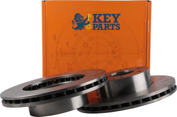 Key Parts KBD4709 - Гальмівний диск autocars.com.ua