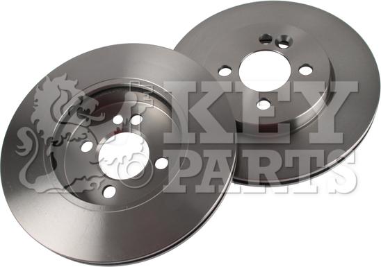 Key Parts KBD4732 - Гальмівний диск autocars.com.ua